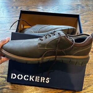 Dockers Men's Dark Brown Oxfords